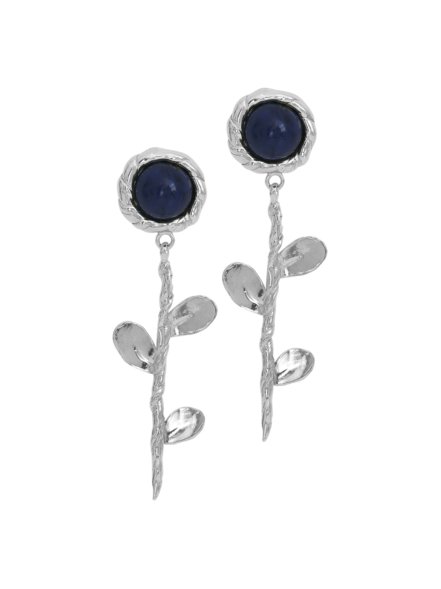 Viola lapis earring